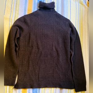 Wool Long Neck Sweater for Men